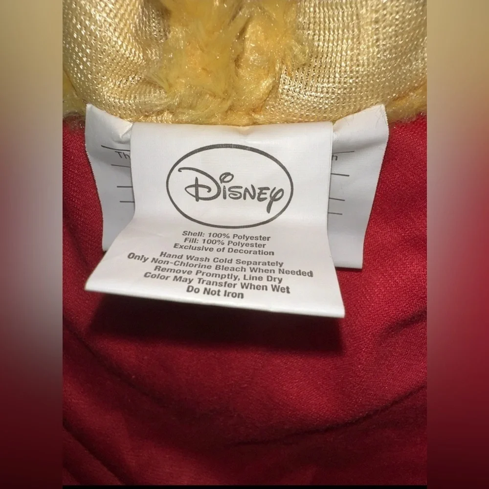 NEW Winnie the Pooh Plush Dog Outfit with Cute Honey Bee on the back Side
